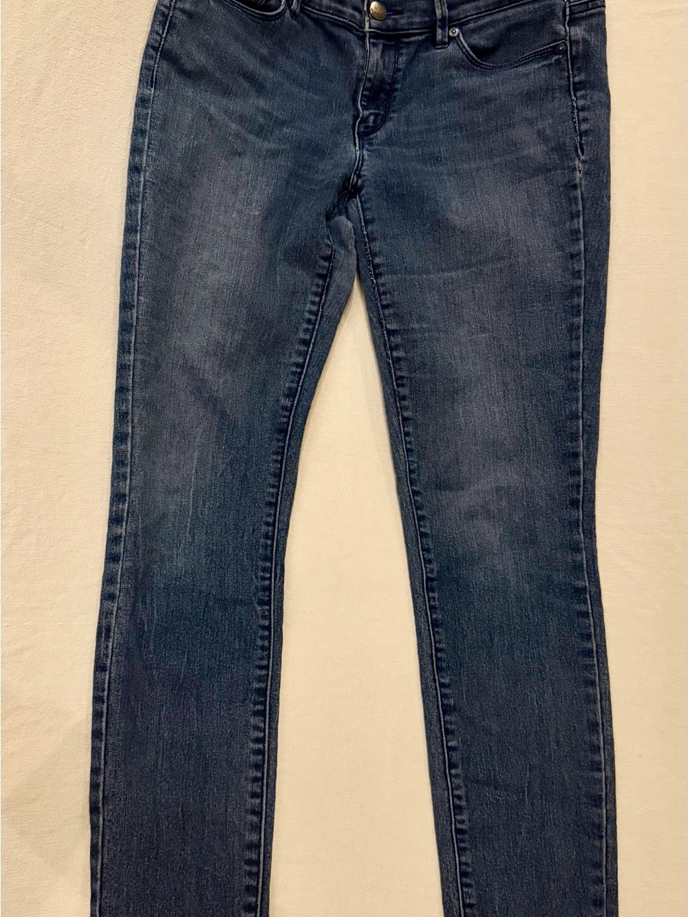 LOFT Modern Skinny Jeans Womens 6 28 Medium Dark Wash Denim Stretch Slim Fit